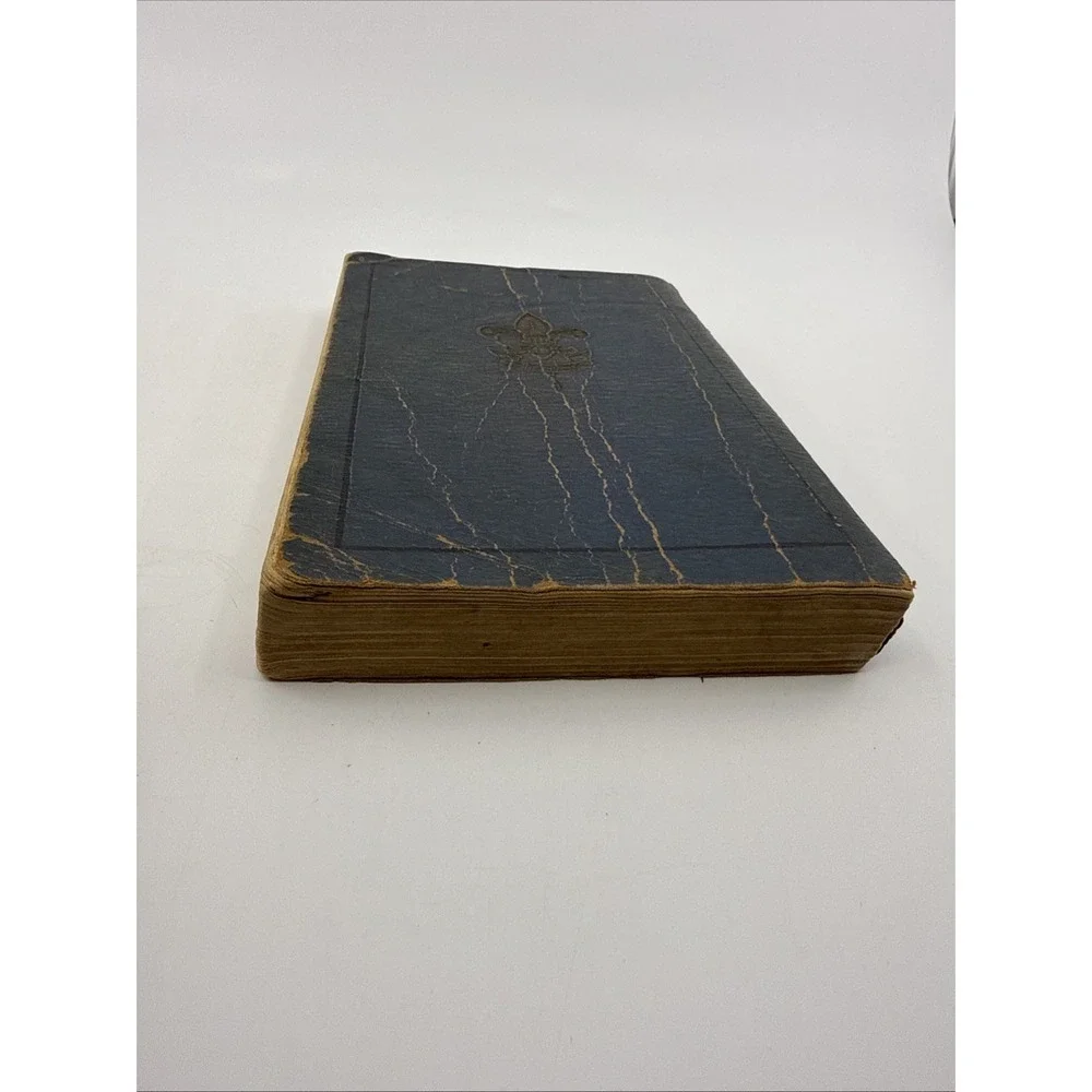 BSA Boy Scouts of America Handbook for Boys 1930s Distressed